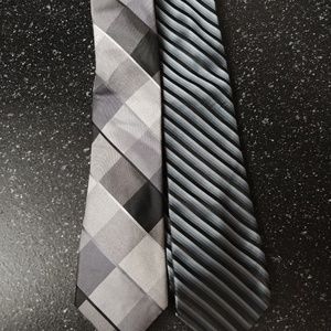LOT OF 2 MICHAEL KORS NECK TIES